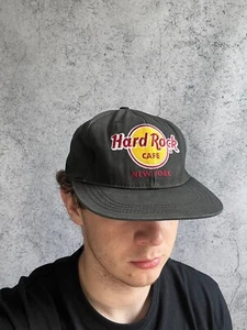 De colección Hard Rock Café New York Snapback Gorra Sombrero Bordado Logo Para Hombre Talla Única - Imagen 1 de 21