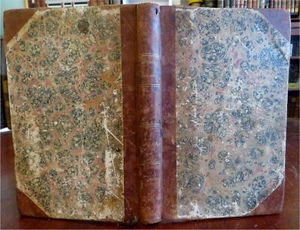 Mother's Assistant and Young Lady's Friend 1843-44 leather bound women's book - Picture 1 of 14