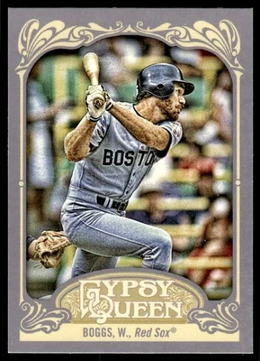 2012 Topps Gypsy Queen Wade Boggs Boston Red Sox #248A - Image 1 of 2