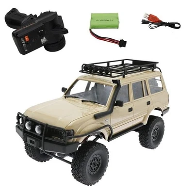 2X( C54-1 1/16 RC Car 2.4G Remote Control  Off Road LED Light Climbing9917 - image 1 of 4