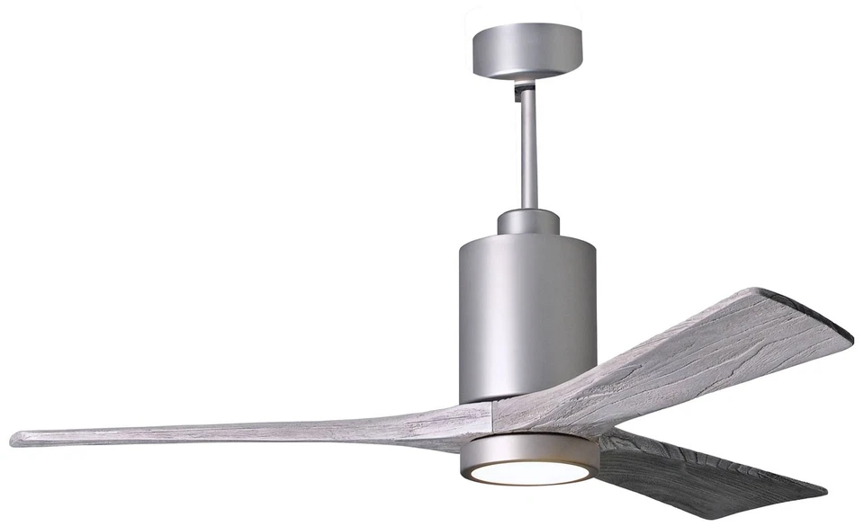 52" Matthews Patricia-3 Brushed Nickel LED Damp Fan with Remote - Image 1 of 1