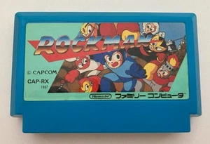 Capcom Rockman Nintendo NES Cartridge Used Excellent Condition - Picture 1 of 2