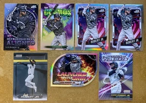 2024 Topps Baseball Luis Robert Jr 7 Karten Lot Holo Insert White Sox MLB - Bild 1 von 4