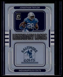 2022 Donruss Optic #LL-9 Jonathan Taylor Legendary Logos Holo Prizm - Picture 1 of 2