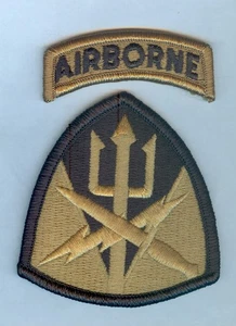 NEW ISSUE SSI:  SOCOM JOINT FORCES CMD w/ ABN TAB - MULTICAM / OCP SUBDUED - Picture 1 of 1