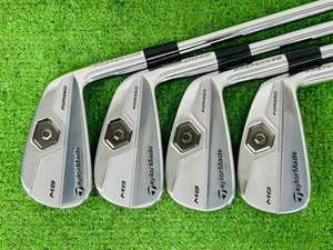 Taylormade MB Forged Iron Set 4-9+PW RH Dynamic Gold S200 Stiff Shaft G13735 - Picture 1 of 7