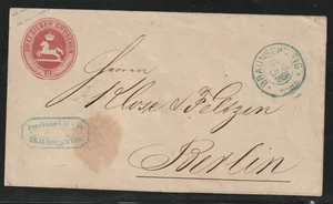 BRAUNSCHWEIG, BEAUTIFUL USED POSTAL STATIONERY, SEE!! - Picture 1 of 2