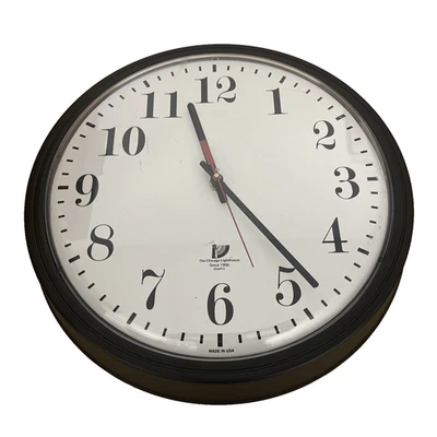 Reloj de pared comercial Chicago Lighthouse Industries 2015 - 863123 Foto 1 de 2