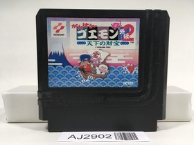 AJ2902 Ganbare Goemon Gaiden Mystical Ninja Nintendo Famicom NES Japan