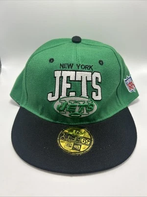 NFL New York Jets Mitchell & Ness Arco Logo Snapback Gorra Gorra Verde Negro Foto 1 de 4