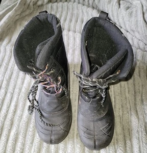 Kodiak Winter Snow/Muck Boots Men's 9 Removable Liners/Black Rubber/Nylon - Picture 1 of 11