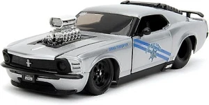 Big Time Muscle 1:24 1970 Ford Mustang Boss 429 Druckgussauto, Spielzeug für Kinder... - Bild 1 von 7