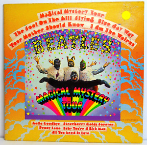 Beatles–Magical Mystery Tour -1967 Capitol Records SMAL-2835 Rock Vinyl LP  VG++