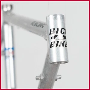 NOS BICI & BIKE ALUMINIUM FRAME VINTAGE ROAD RACING BICYCLE GRAY COLUMBUS ALTEC - Picture 1 of 17