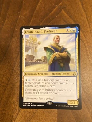 MTG Gwafa Hazid, Profiteer Conflux 110/145 Regular Rare - Image 1 of 2