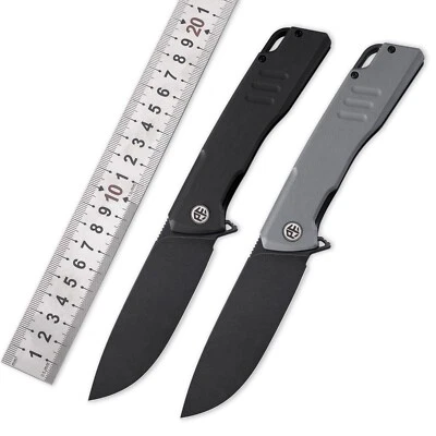 Petrified Fish PFB02 Loco,D2 Satin/Stonewashed Blade,G10 Handle Folding knife