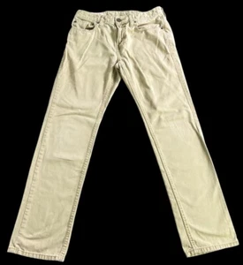 Hollister California Kids Boys Youth Tan Denim Jeans Size W29 x L30 - Picture 1 of 7