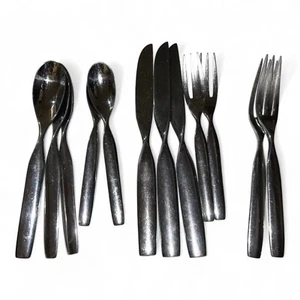 Sasaki DOUBLE HELIX Stainless WARD BENNETT Silverware Flatware CHOICE - Picture 1 of 6