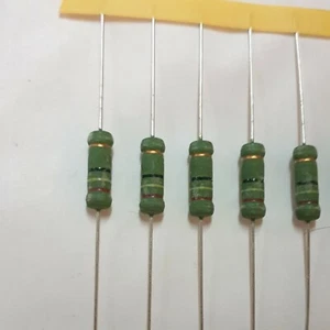 Resistance Wirewound 24 Ohms 3W Anti-surge Anti-flamme Set Of 5 Resistors 24R 3 - Picture 1 of 4