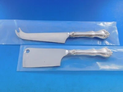 Juego de servir queso George and Martha de Westmorland de plata esterlina 2 piezas personalizado Foto 1 de 4