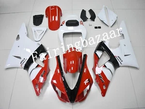 Fit for 1998 1999 YZF R1 Red White Black ABS Injection Bodywork Fairing Kit - Picture 1 of 9