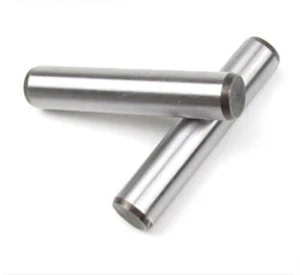 Complete Cylindrical Pin with 2.5mm M2.5 A3 Nickel Plated Steel Length of Choice - Picture 1 of 5