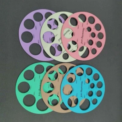 Flange Measuring Card Skin Friendly Nipple Ruler Nipple Diameter Circle Ruler - Image 1 of 4