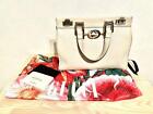 Gucci Gucchi Zumi Handbag Ivory Womens Bag