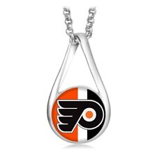 Special Philadelphia Flyers Womens Silver Necklace With Pendant Hockey Gift D28