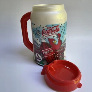STL Cardinals Baseball Travel Mug Jug Cup Insulated 44oz AutoKing Coca-Cola USA - Picture 1 of 13
