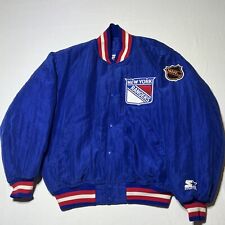 Vintage Starter Center Ice New York Rangers Winter Jacket (Size XL) — Roots