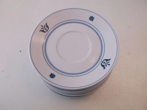 LOT OF 11 NORITAKE BLUE HAVEN COFFEE SAUCERS - Bild 1 von 2