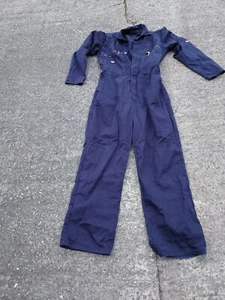 Dickies Ladies Or Mens Or Kids Use Navy Blue Colour Boilersuit Or Overalls. - Picture 1 of 4