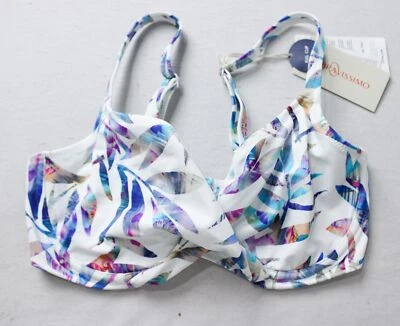 Top de bikini para mujer Fanatsie Calypso Harbour EJ3 blanco talla múltiple 32E nuevo con etiquetas Foto 1 de 3