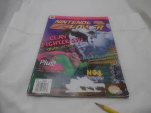 Nintendo Power Magazine Clay Fighter Volume 97 June 1997 w/ Star Fox 64 Poster - Picture 1 of 6
