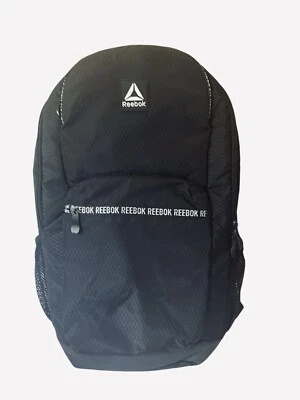 REEBOK Willow 男女皆宜 黑色 18x11 便携式电脑 多功能 旅行 时尚背包 — 第 1/4 张图片