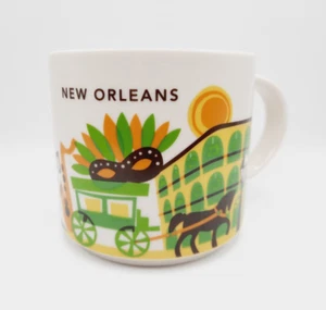 Taza de café Starbucks You Are Here Collection Nueva Orleans 14 oz 2015 - Imagen 1 de 5