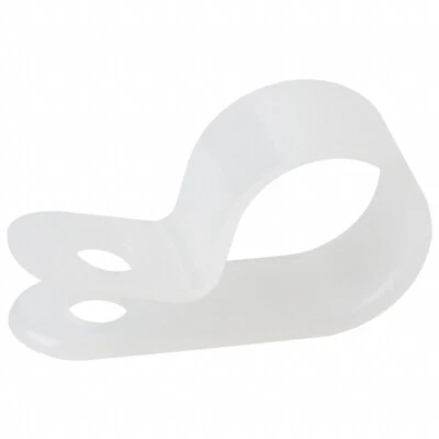 Abrazadera de cable Panduit CCH75-S10-C resistente, natural, 0,75", tornillo #10, paquete de 100 Foto 1 de 3