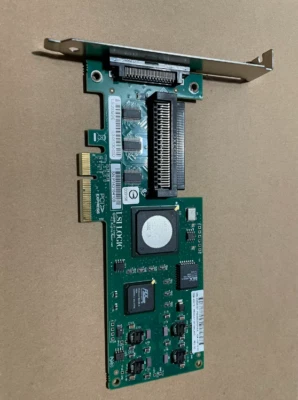 LSI Logic SCSI LVD/SE Controller PCI Express x4 LSI20320IE 439946-001 - Image 1 of 2