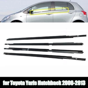 Window Weatherstrip Seal Belt Glass Seal for Toyota Yaris Hatchback 2006-2013 - Picture 1 of 5