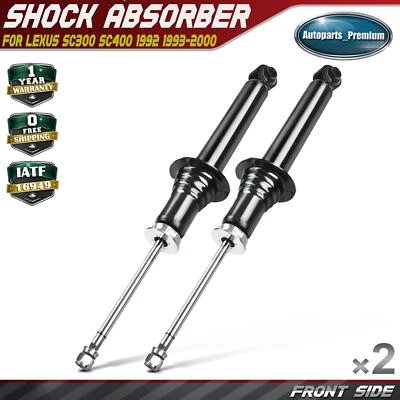 2x Amortiguador delantero izquierdo y derecho para Lexus SC300 SC400 1992 1993-2000 Foto 1 de 4