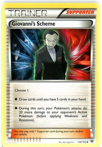 x4 Giovanni's Scheme - 138/162 - Uncommon Pokemon XY Breakthrough M/NM Englisch - Bild 1 von 1