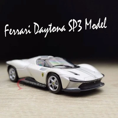 NUEVO Bburago 1:64 Ferrari Daytona SP3 Blanco Diecast Coche de Coleccionistas Foto 1 de 4