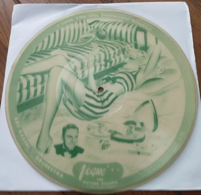 SOONER OR LATER & I LOVE YOU R781 VOGUE PICTURE DISC 78RPM 10" RECORD - Image 1 of 2