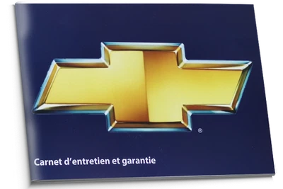 Libretto di manutenzione Chevrolet francese pulire - Immagine 1 di 3