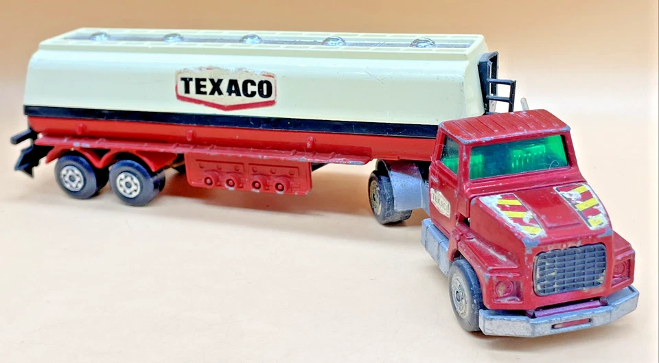 Matchbox SuperKings K18 Texaco Tanker 1973 Ford articulado vintage fundido a presión Foto 1 de 4