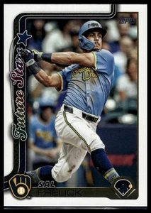 2025 Topps Sal Frelick Milwaukee Brewers #651 - Picture 1 of 1