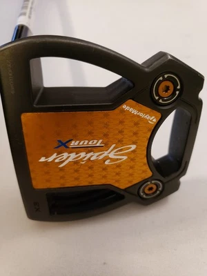 Putter TaylorMade Spider Tour X Slant negro usado - 35" - 2025 - diestro Foto 1 de 4
