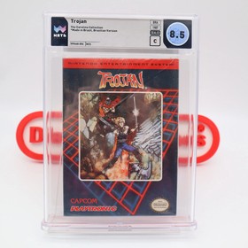 NES Nintendo TROJAN (versione brasiliana) - WATA GRADED 8.5 C! NUOVO sigillato in fabbrica!