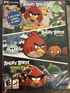 Angry Birds / Seasons / Space - 3 Games PC CD-ROM video games - Picture 1 of 4